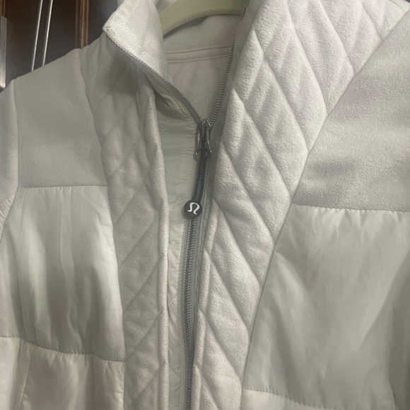 Lululemon St Moritz Jacket Polar Cream size 6 - Picture 3 of 7